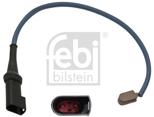 Warning Contact, brake pad wear
